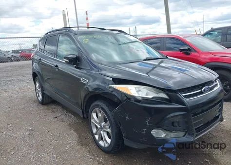 2013 Ford Escape Sel из США, поврежденный, VIN 1FMCU0HX5DUB13973